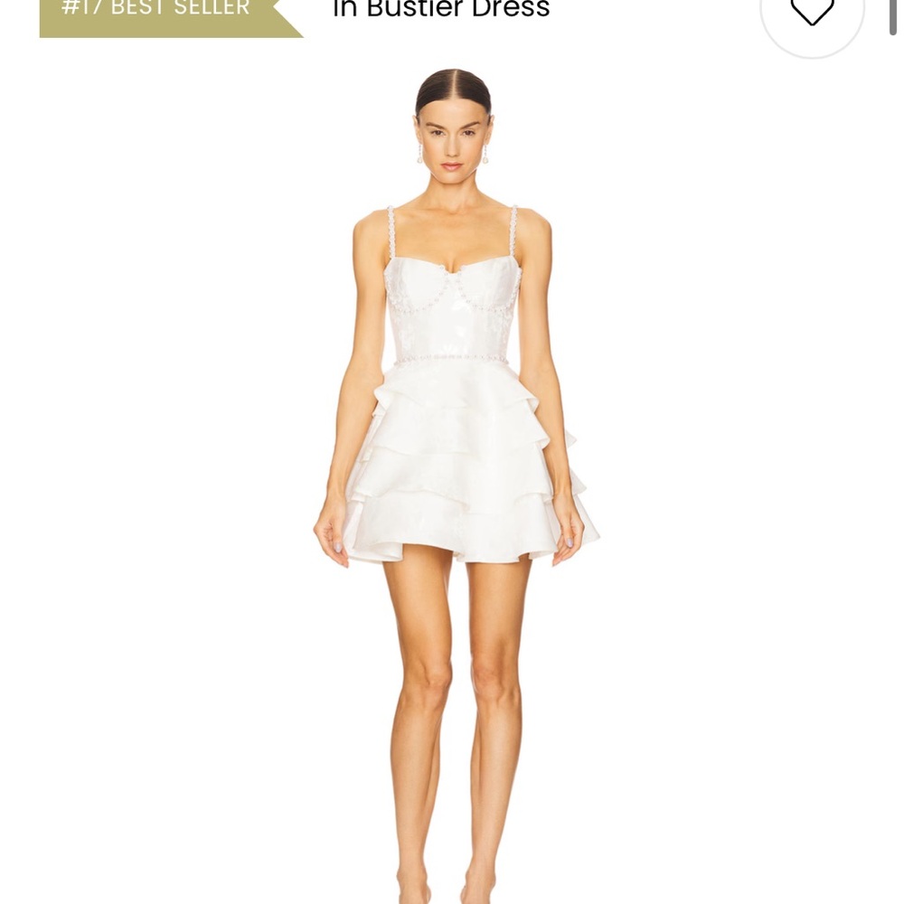NWT Luciana Corset Mini dress (bridal)